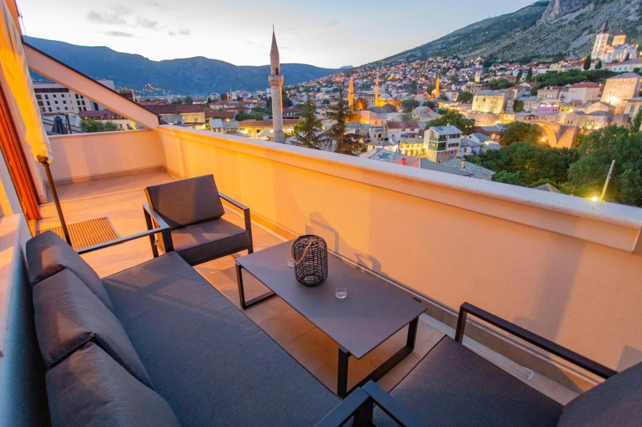 Sky Penthouse Old Bridge With Sauna And Jacuzzi Mostar Exterior foto